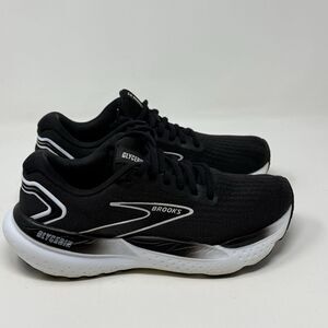 Brooks Glycerin 21 Sneakers Womens 7.5 Black Mesh Running Walking Training Shoes